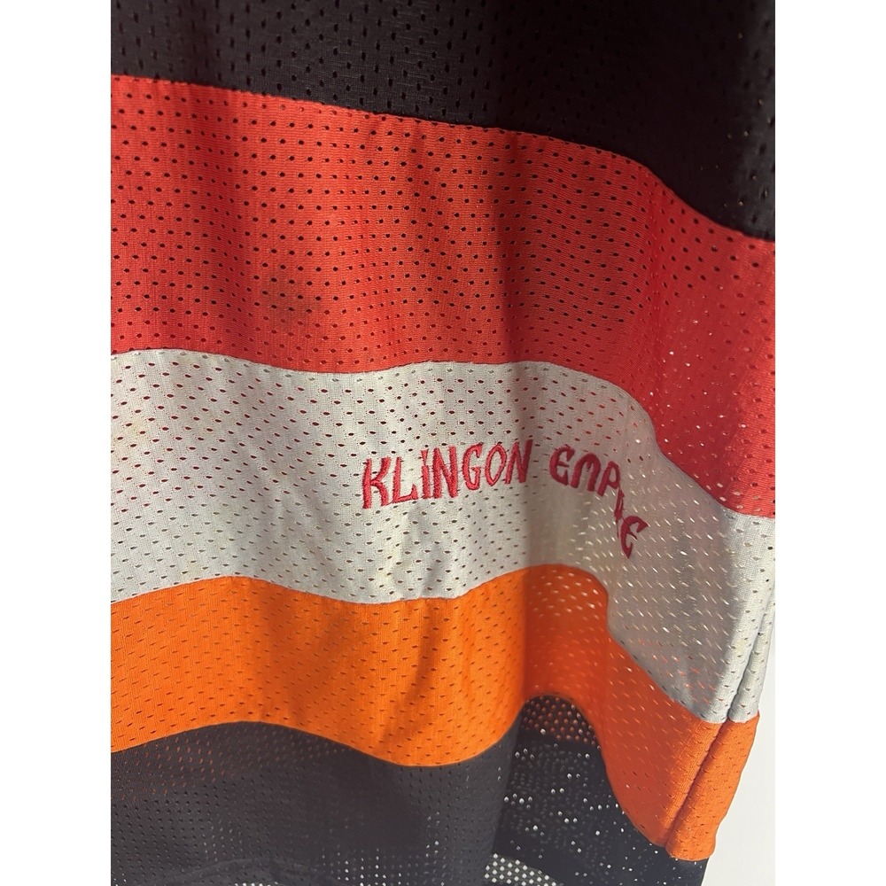 Rare Vintage 1996 Star Trek Klingon Empire Hockey Style Jersey One Size - Picture 4 of 13